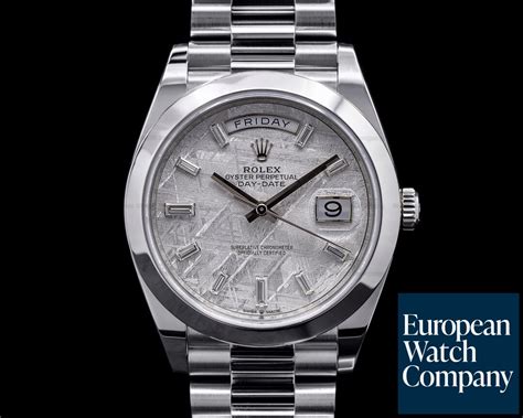 rolex platinum meteorite dial|rolex gmt meteorite retail price.